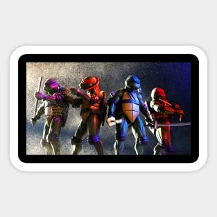 Teenage Mutant Ninja Turtles Line Up Sticker